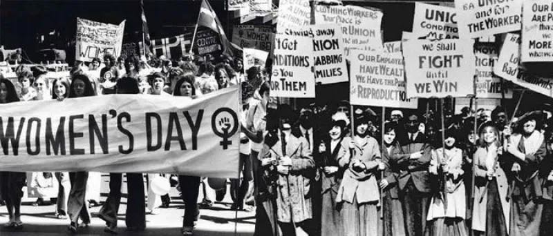 Phong trào đấu tranh của nữ công nhân Mỹ đã lan tỏa,