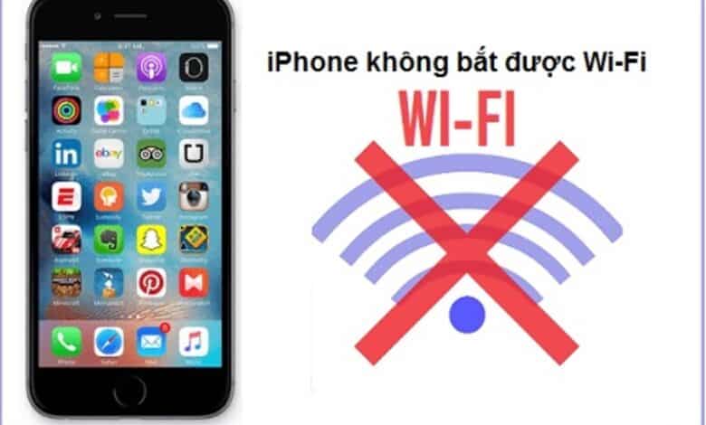 Tại sao iphone không bắt được wifi? Cách khắc phục ra