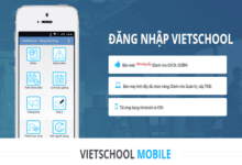 VietSchool – Cách cài đặt và xem điểm trên VietSchool đơn giản