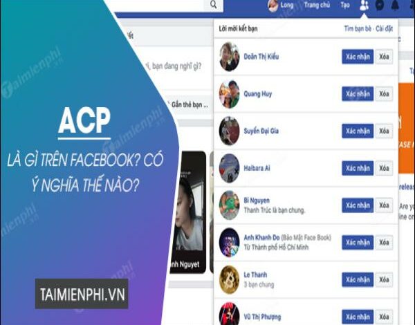 ACP trên Facebook: Ý nghĩa và ứng dụng